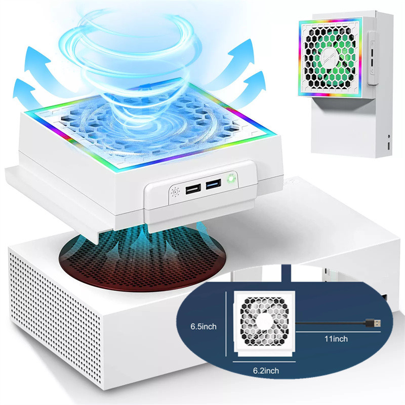 Gaming Accessories Led - Регулируемый вентилятор для консоли, 5 В,