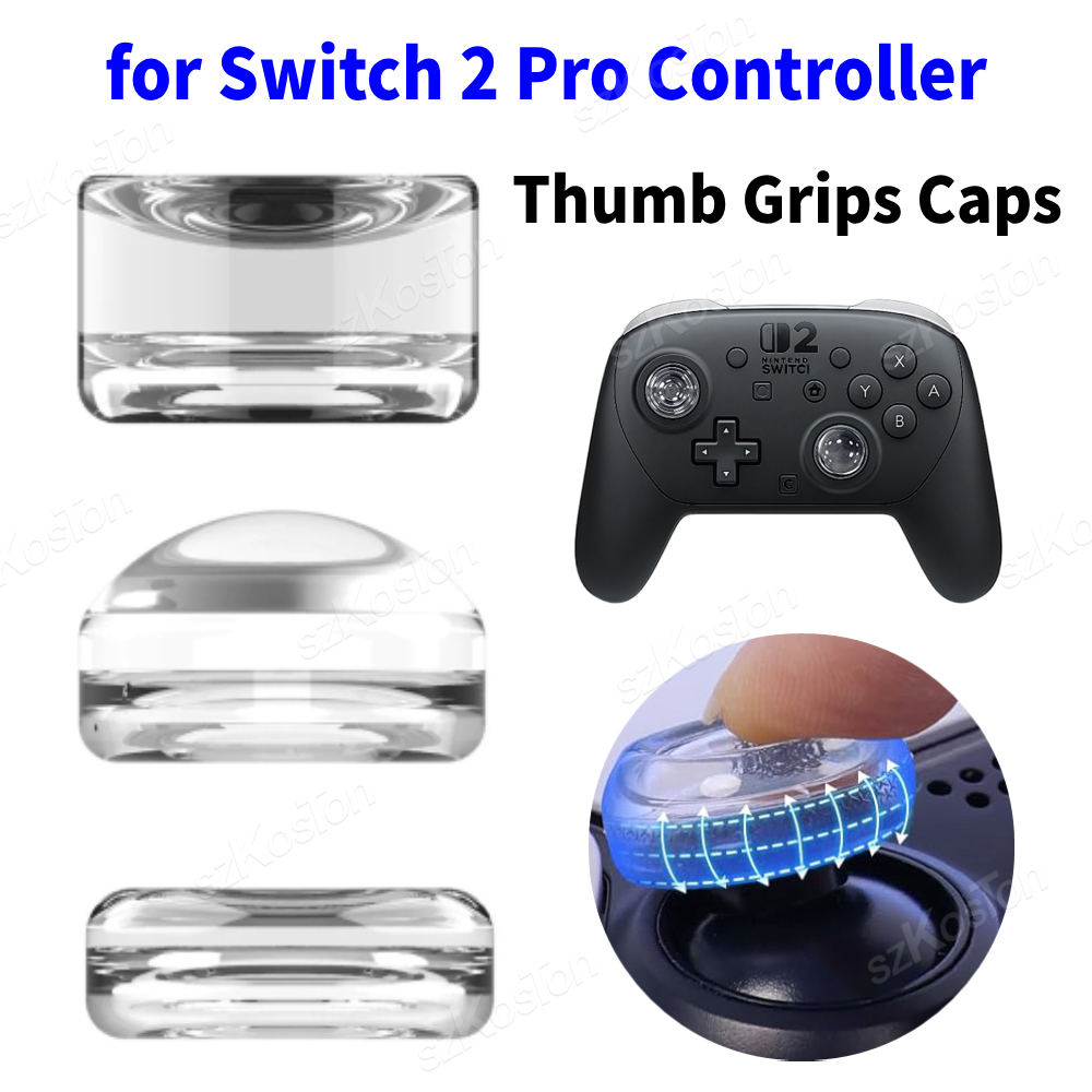 Gaming Accessories Nintendo - Прозрачные колпачки для большого пальца для