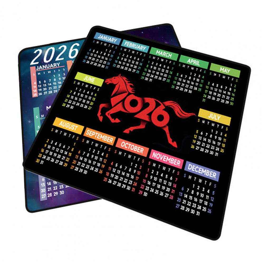 Gaming Accessories For Gaming Laptop - Коврик для мыши с календарем 2026,