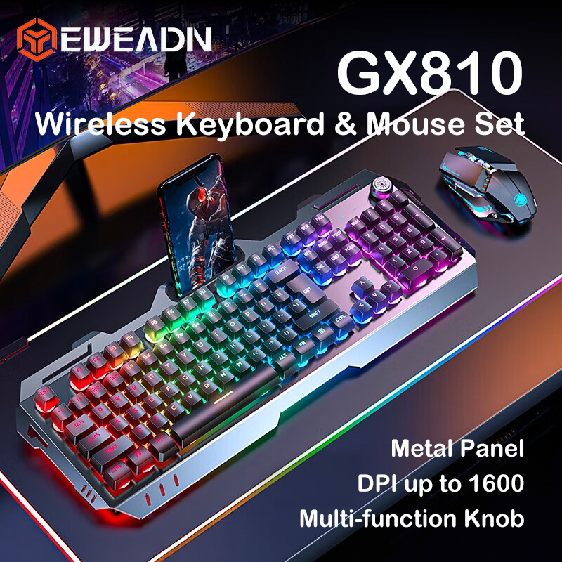 Gaming Accessories Combo - Беспроводной комплект клавиатуры и мыши EWEADN