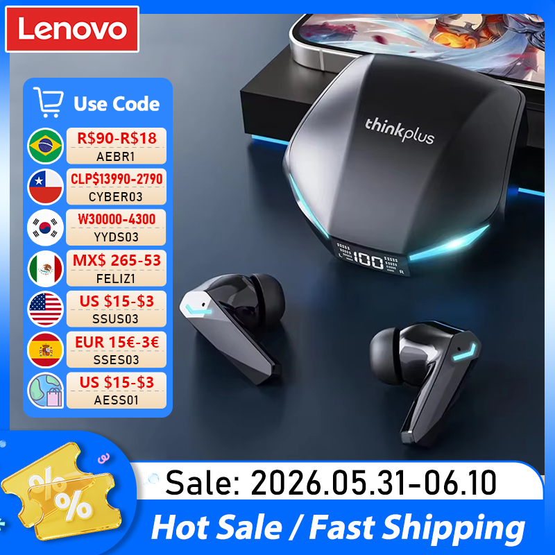 Gaming Accessories For Your Phone - Новые беспроводные наушники Lenovo XT53, Bluetooth