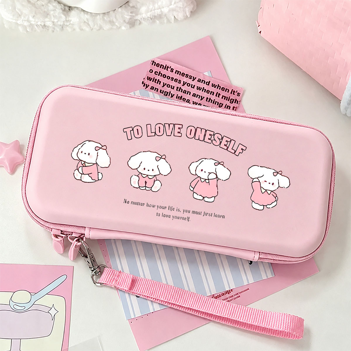 Gaming Accessories Bag - Портативная сумка-чехол Macaron Color для хранения
