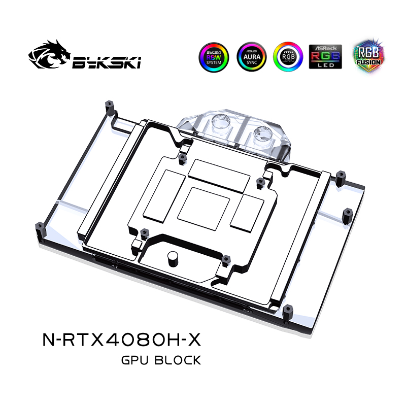 Nvidia Vga Rtx 4080 - Водоблок Bykski для видеокарты NVIDIA GeForce