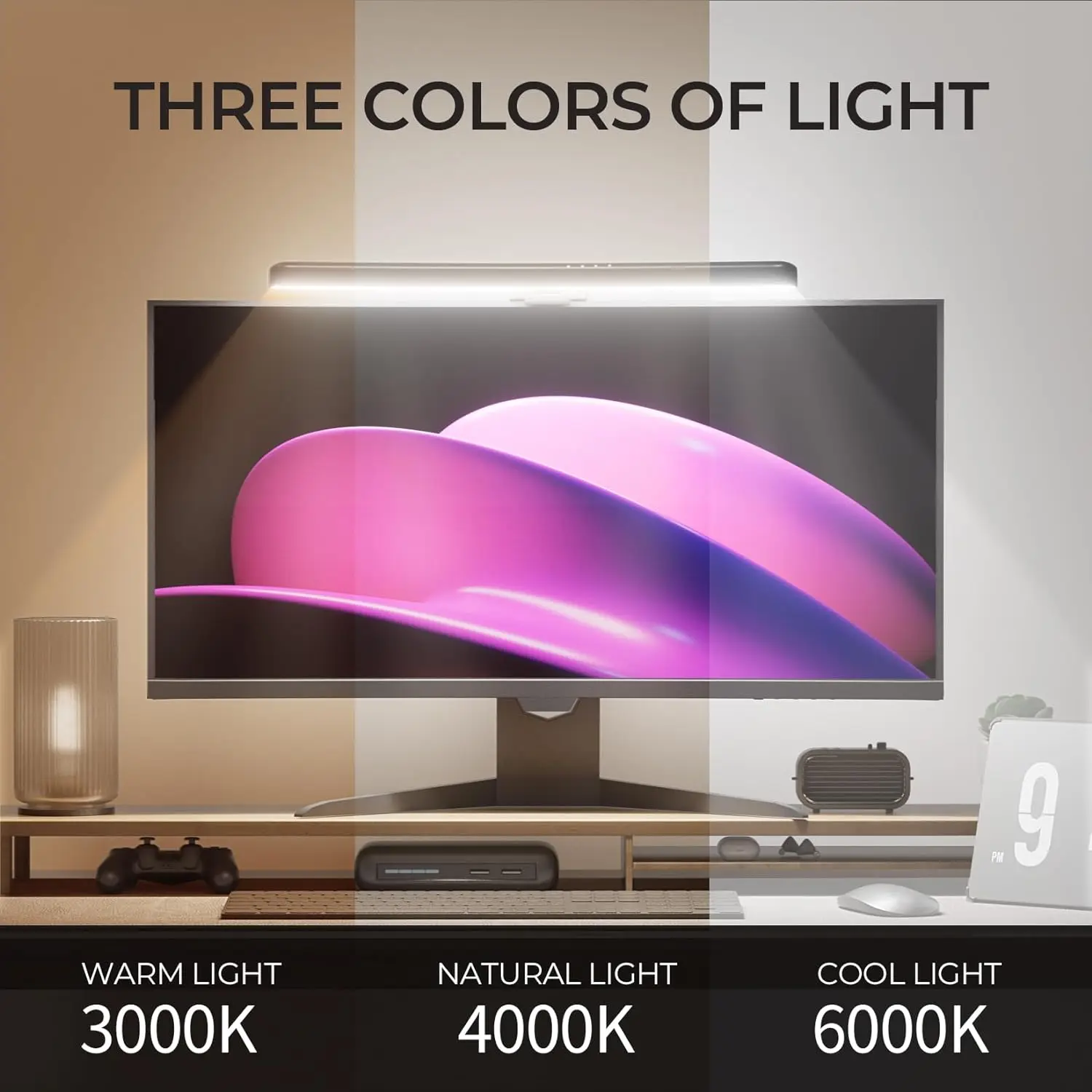 Световая панель монитора, изог – обзор и цена Gaming Accessories Led