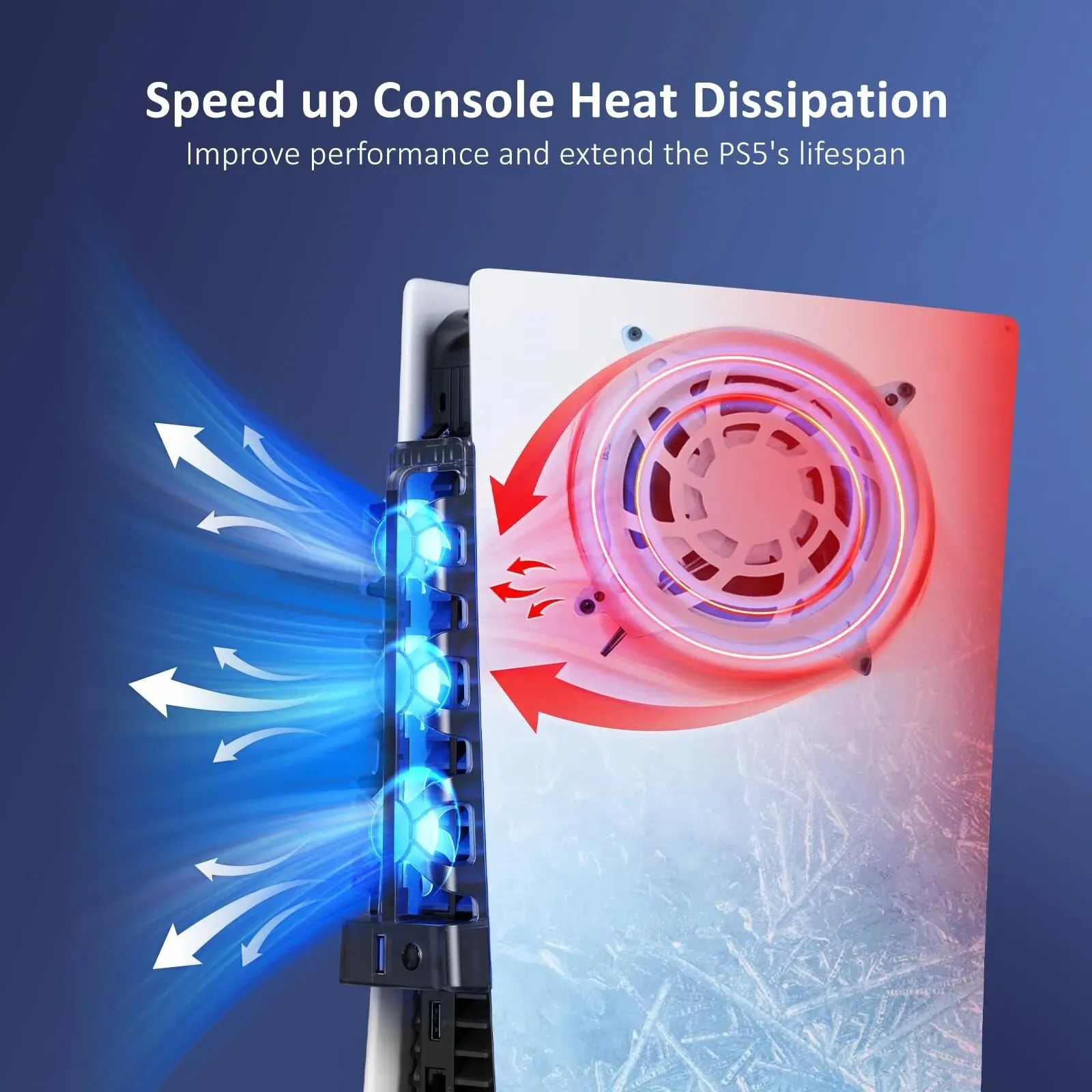 Охлаждающий вентилятор для PS5 – обзор и цена Gaming Accessories Led