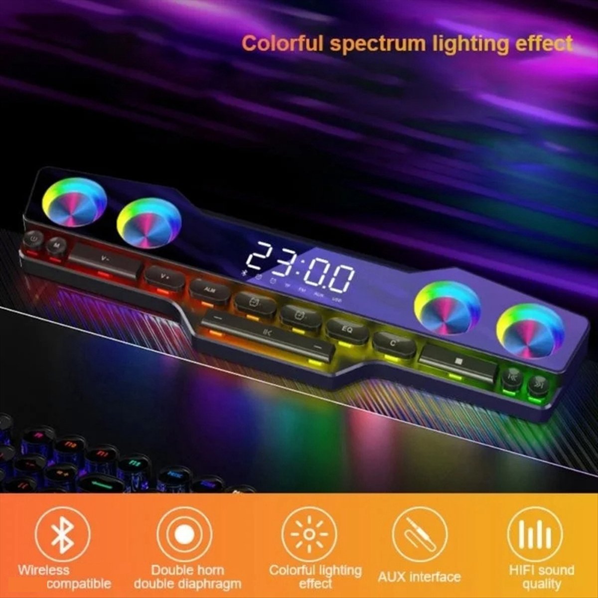Игровые Bluetooth-колонки DTC5 – обзор и цена Gaming Accessories Led