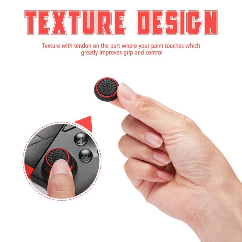 4 шт./10 шт. нескользящие сили – обзор и цена Gaming Accessories White