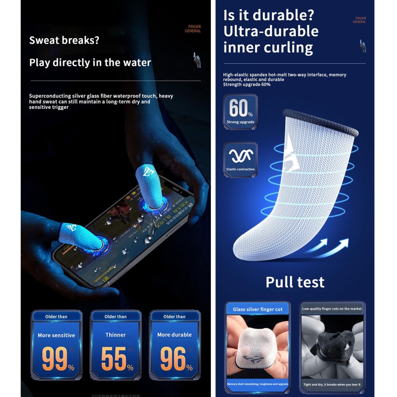 1 пара, Защитные чехлы для сен – обзор и цена Gaming Accessories For Your Phone