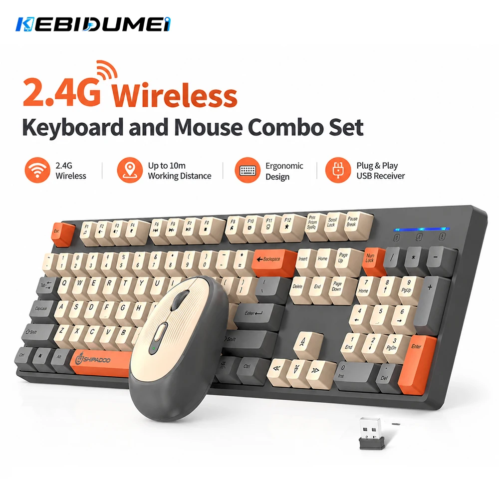 Беспроводной комплект KEBIDUME – обзор и цена Gaming Accessories Combo