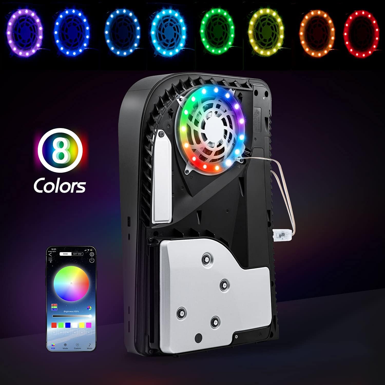 Светодиодная RGB-лента для PS5 – обзор и цена Gaming Accessories Led
