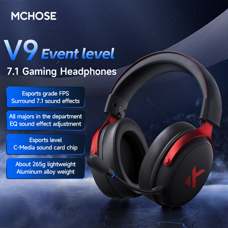 MCHOSE V9 Pro Гарнитура с микр – обзор и цена Venom Gaming Accessories