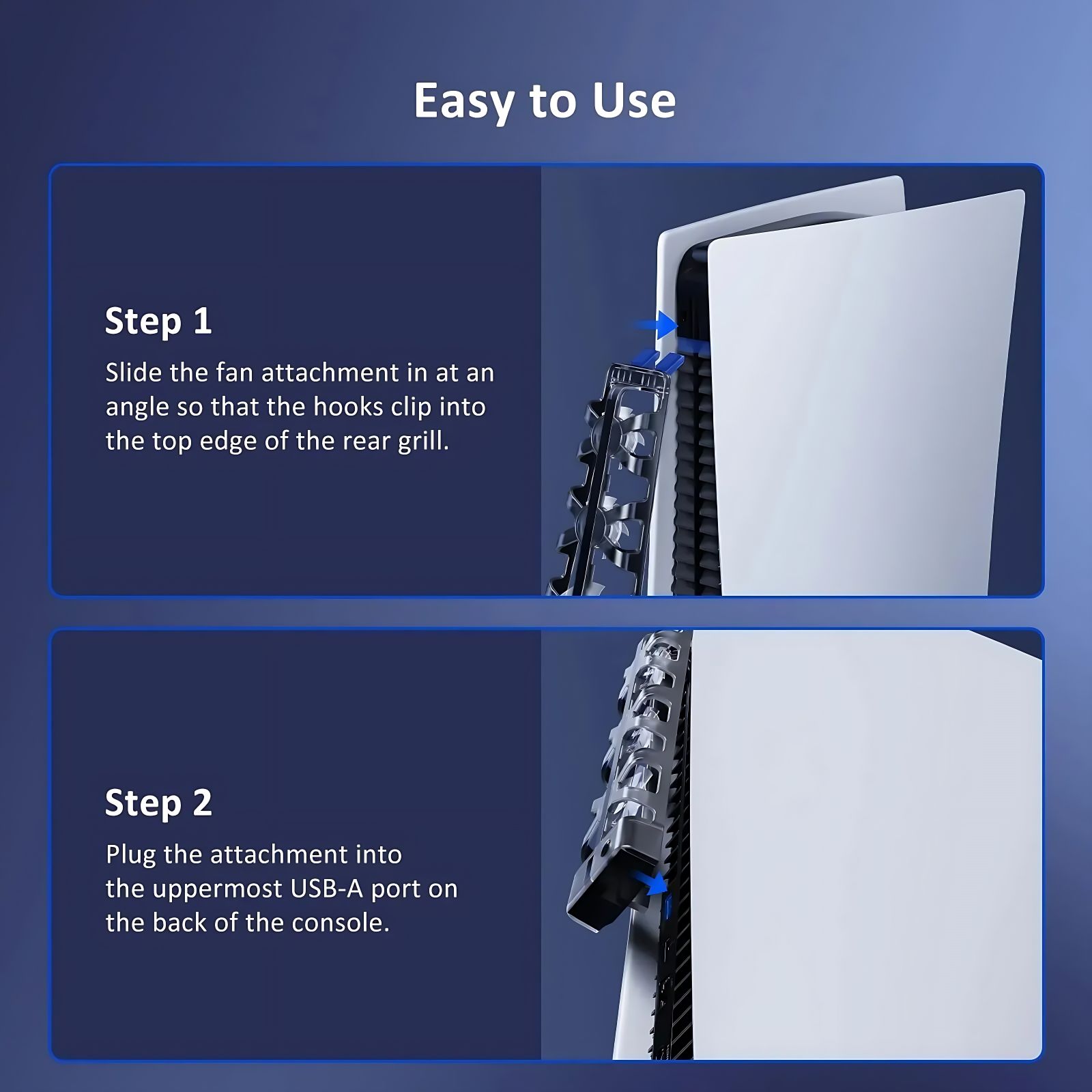 Вентилятор охлаждения для PS5  – обзор и цена Gaming Accessories Led