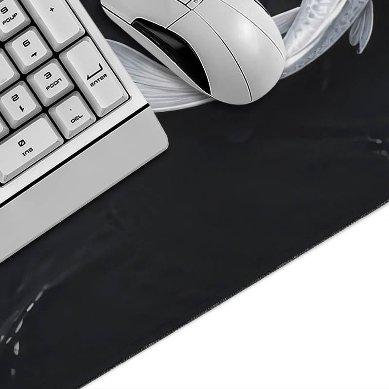 Черно-белый коврик для мыши Ko – обзор и цена Gaming Accessories White