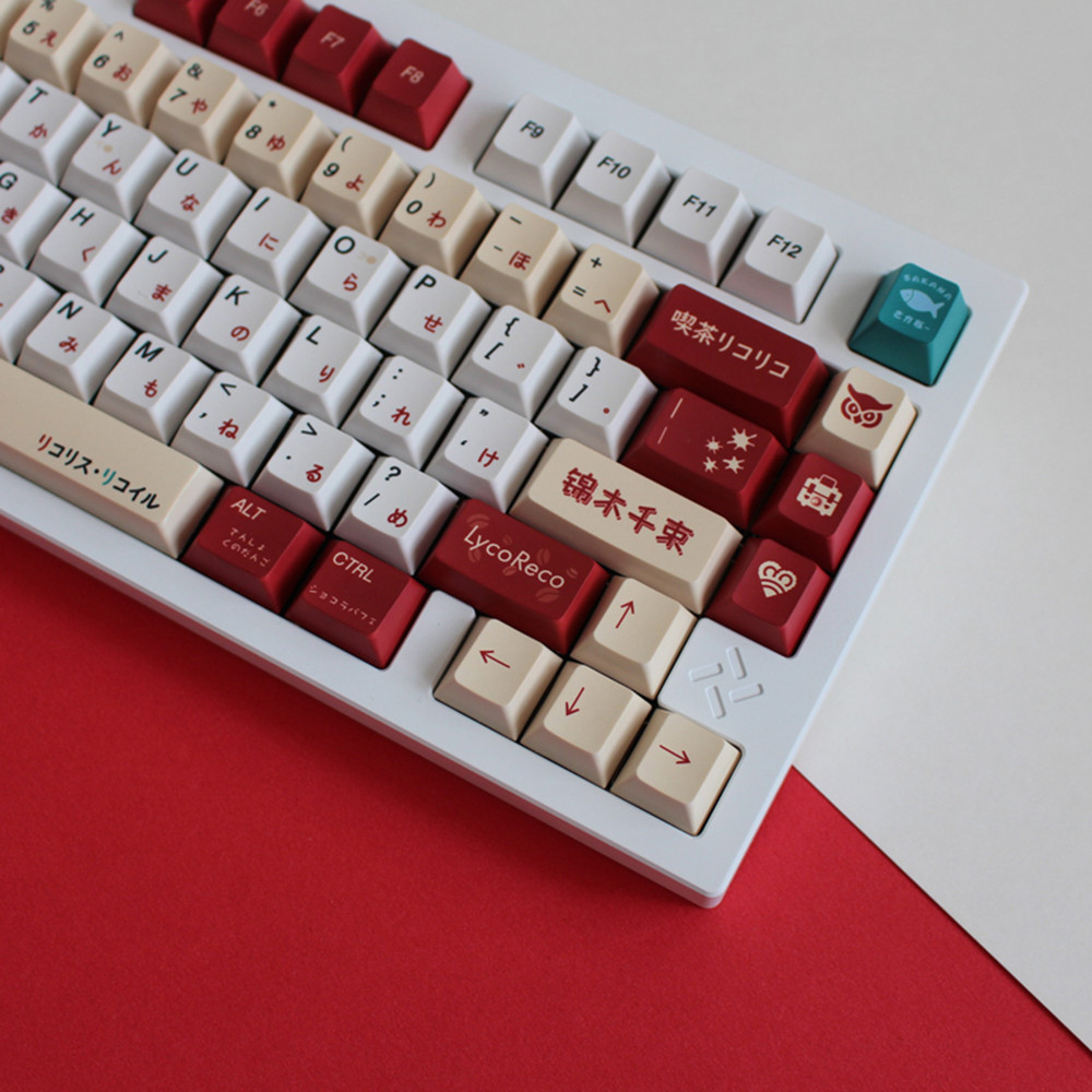 Клавиши PBT для аниме-клавиату – обзор и цена Gaming Accessories White